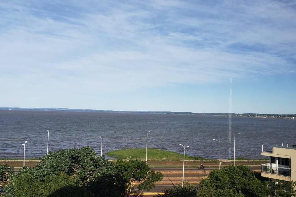 شقة بوساداس  في Hermoso Departamento Con Vista Al Rio Y Parrilla المظهر الخارجي الصورة