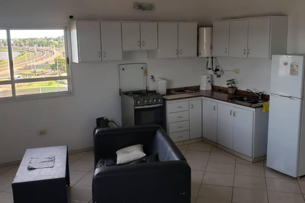 شقة بوساداس  في Hermoso Departamento Con Vista Al Rio Y Parrilla المظهر الخارجي الصورة